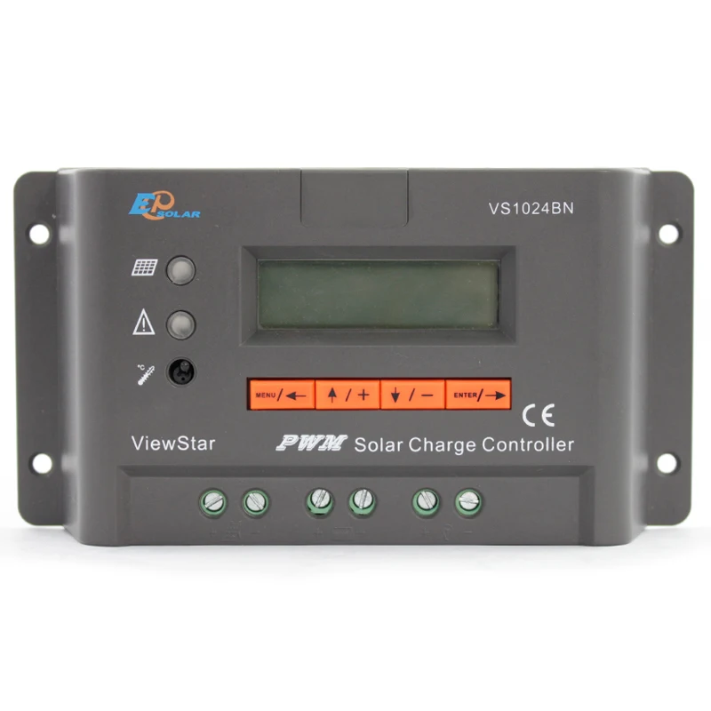 EPEVER VS1024BN 12v/24v 10A ШИМ низкая цена за максимальной точкой мощности Солнечный контроллер заряда для домашнего использования