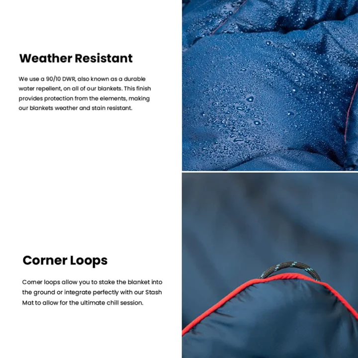 Wholesale New Design Outdoor Hiking Blanket Camping Blanket Puffy Recycled Down Puffy Blanket With Custom Logo No Minimum