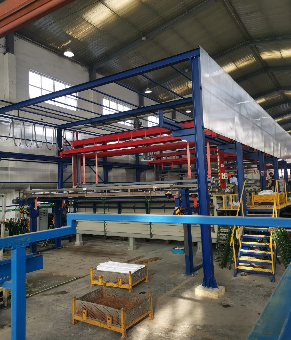 full closed automatic Plating Production Line for Metal Parts Electreoplating