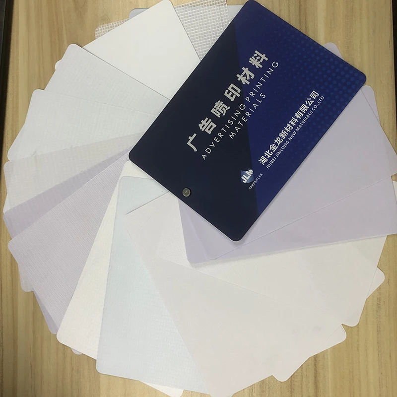 10 oz White PVC Tarpaulin Roll 340gsm PVC Flex Banner Material For Printing