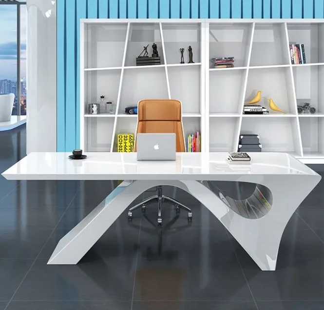 Современная офисная мебель офисный стол escritorios de oficina управленческий стол Белые Офисные Столы коммерческая мебель