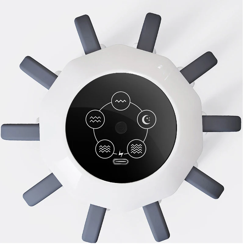 Electric Vibrating Full Body Relax Scalp Massage Promotes Blood Circulation Relieves Fatigue Octopus Head Massager