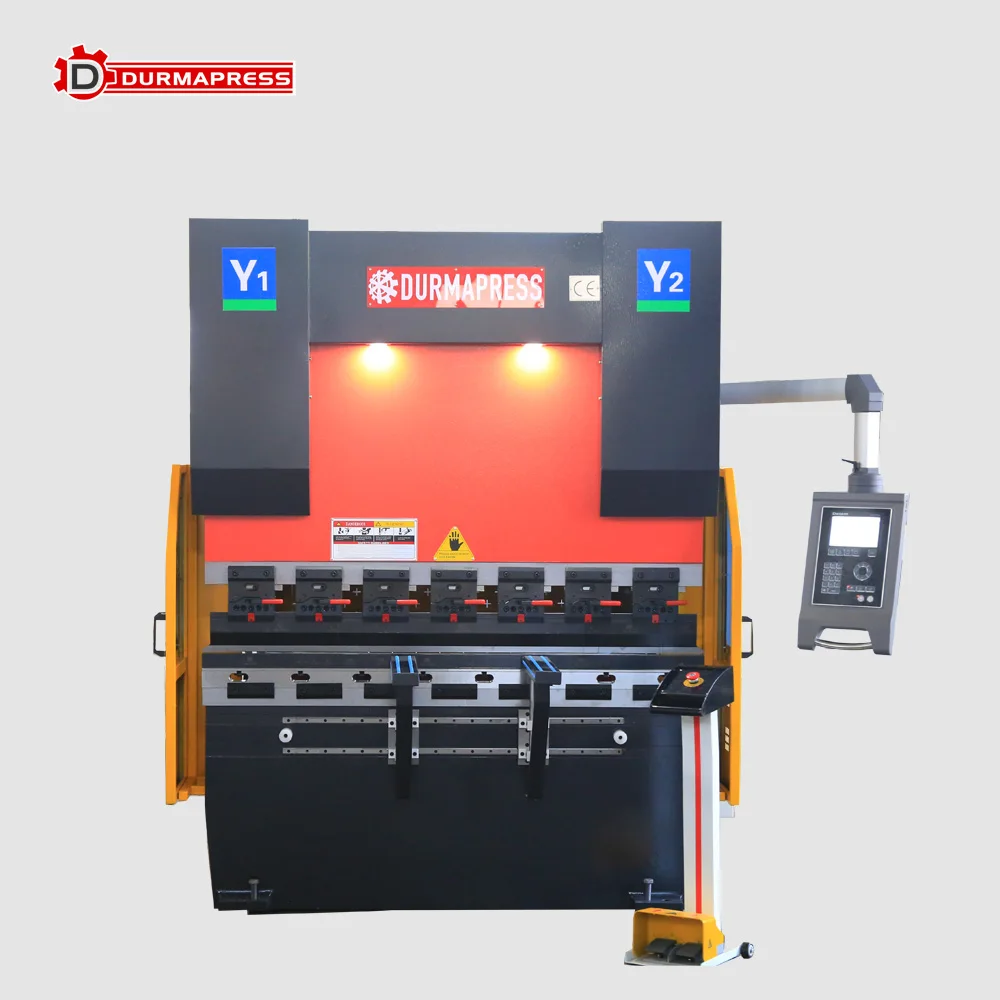 Novel 40T cnc steel bending machine DA52S 3+1 Axis press brake for high reliability
