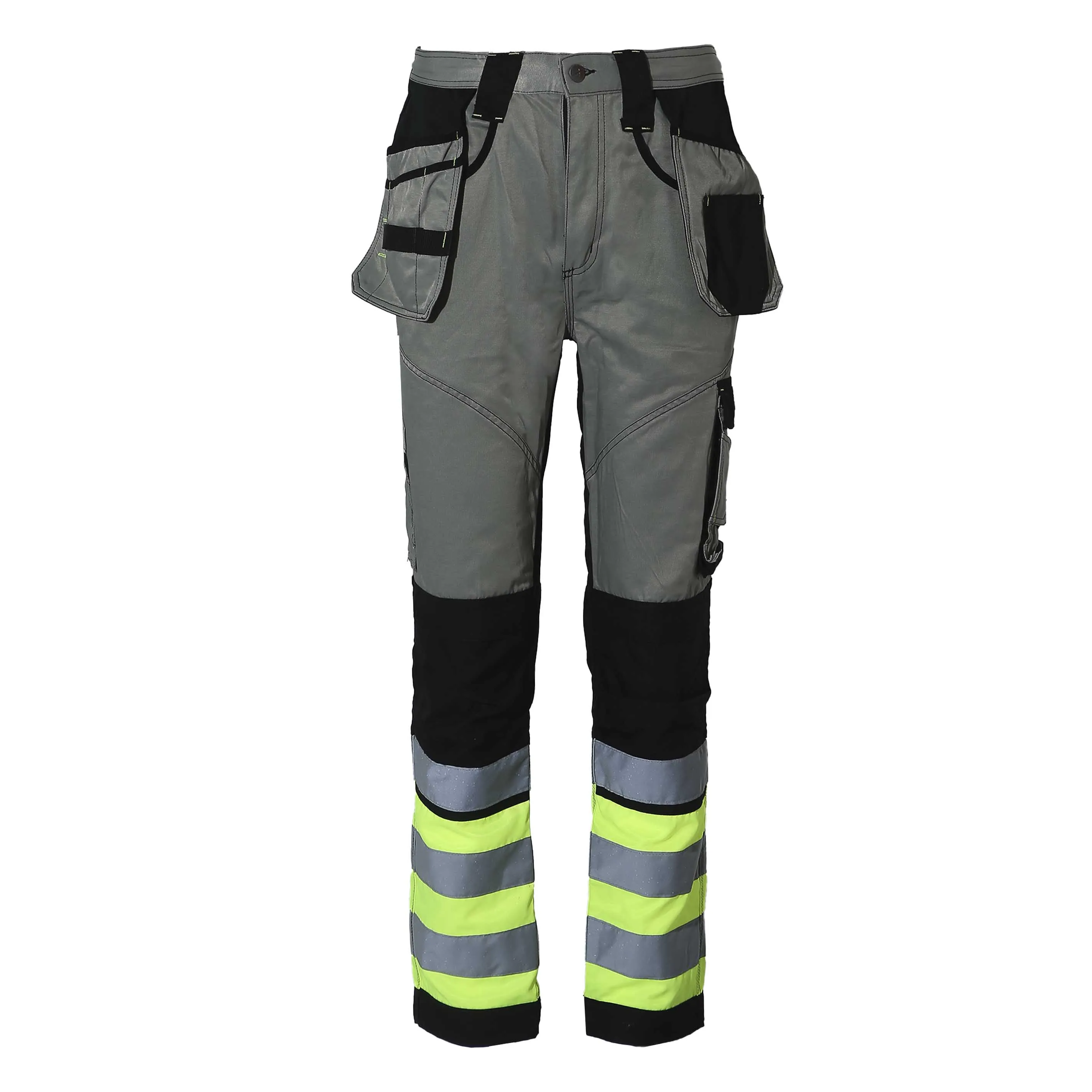 Wholesale Cheap Industrial Workwear Uniforms for Men Embossed Construction Coverall Cargo Work Pants