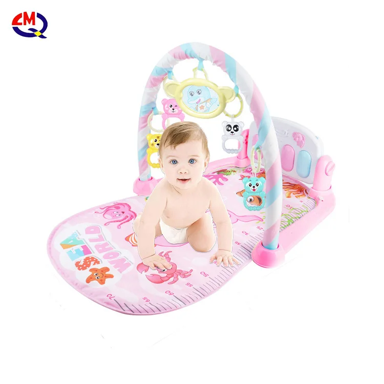 
Non - toxic and Tasteless Baby Musical Education Puzzle Fitness Gym Soft and Comfortable Keyboard Play Mat with Piano Toys 