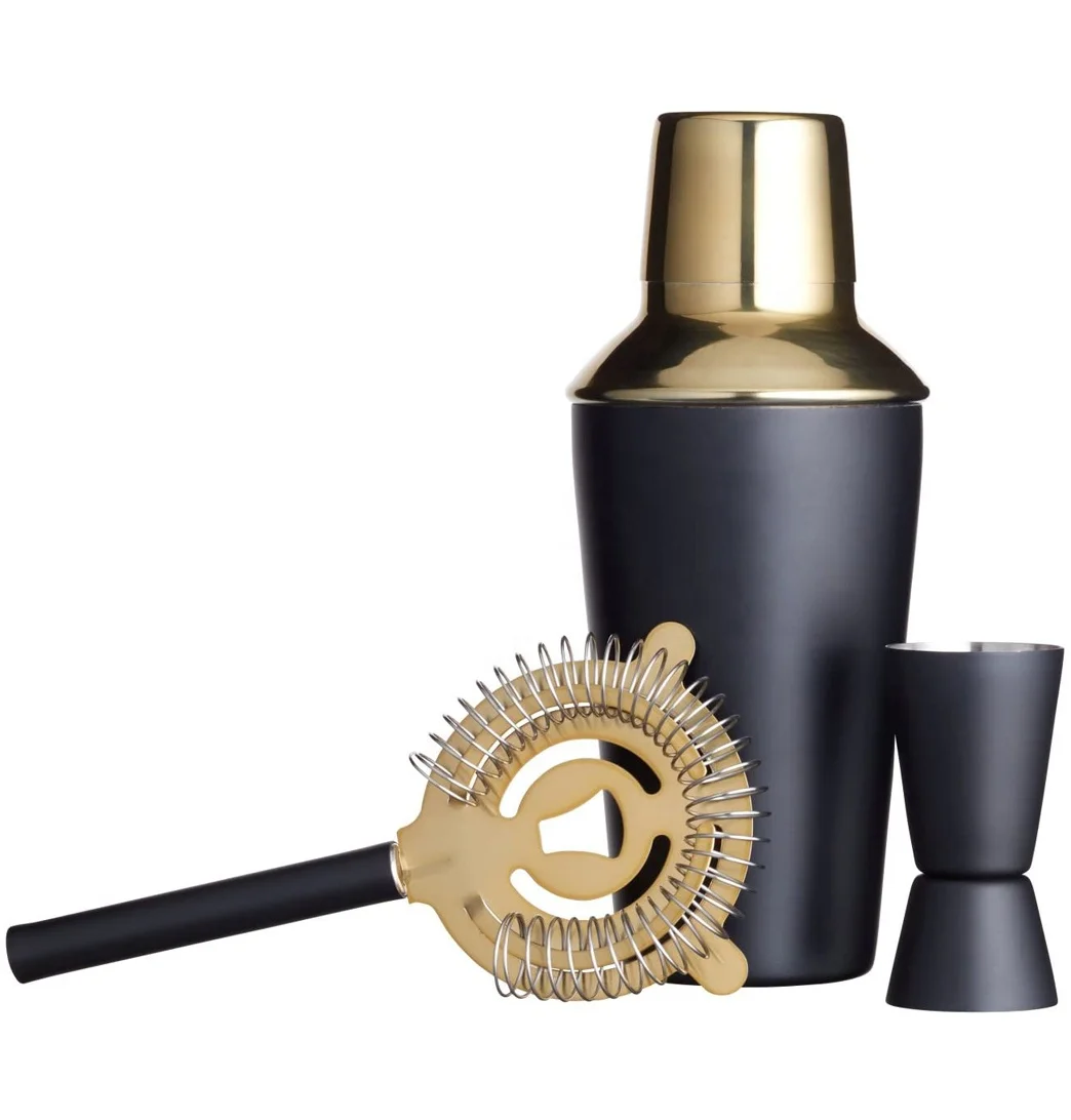 Cocktailshaker 2021 изготовленный на заказ барные аксессуары 3 шт. синий шейкер Бар Наборы инструментов из нержавеющей стали Профессиональный Бармен
