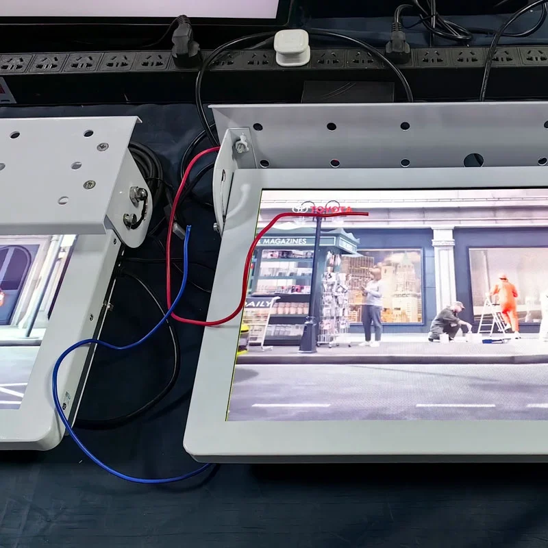 12 13 15 17.3 19 22 inch HD Car Wide Big Screen Roof Mount Flip Down LCD Car Monitor Bus TV Stereo MP5 Player Ceiling TV