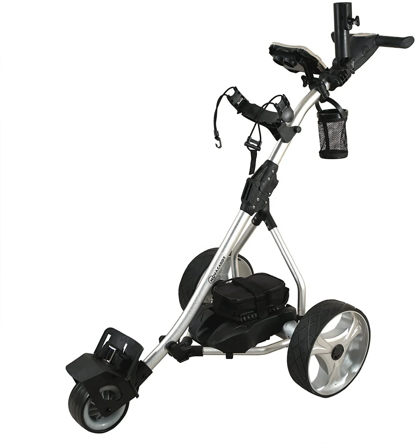 
Aluminum Foldable Pull Push Electric Golf Trolley with Remote Control 