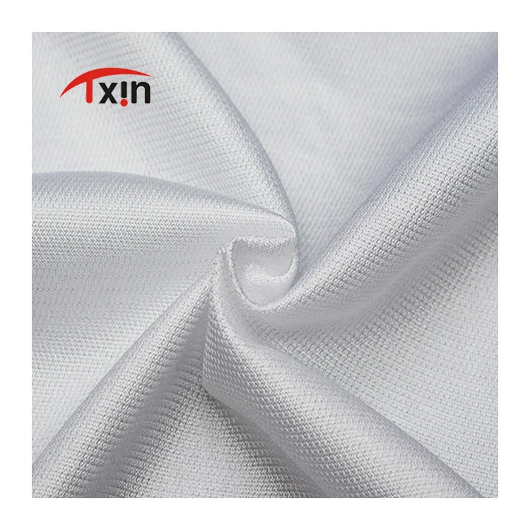 
shimmer Microfiber plain fabric made of draw textured yarn 