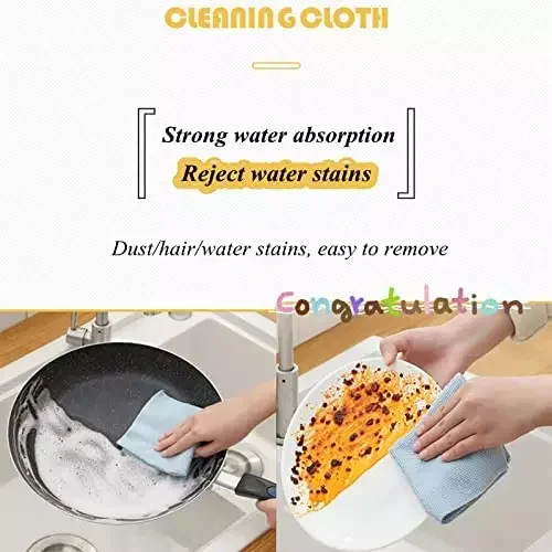 washing microfiber dish cloth fiber cleaning cloths kitchen towel