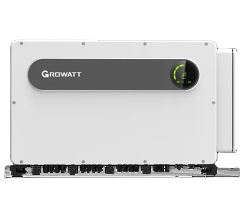 Growatt 124kW 125kw 136KW 150kw on/off Grid Solar Inverter 3 Phase high efficiency solar inverter 8 MPPTs fusefree design