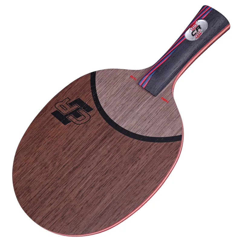 Stika Red and Black Carbon King 7.6CR Table Tennis Racket Plate Professional Straight and Horizontal board bat