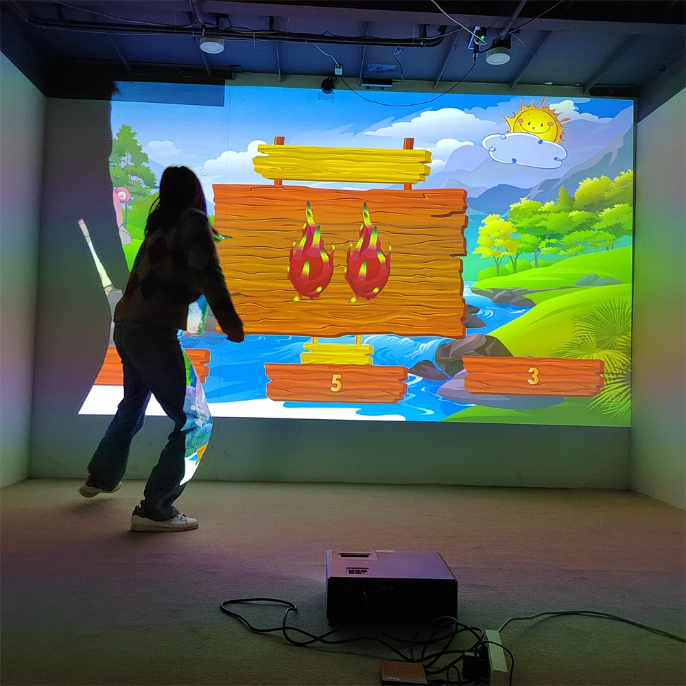 Defilabs Android Version High Technology Holographic Display Immersive Projector Interactive Floor Projection Advertising