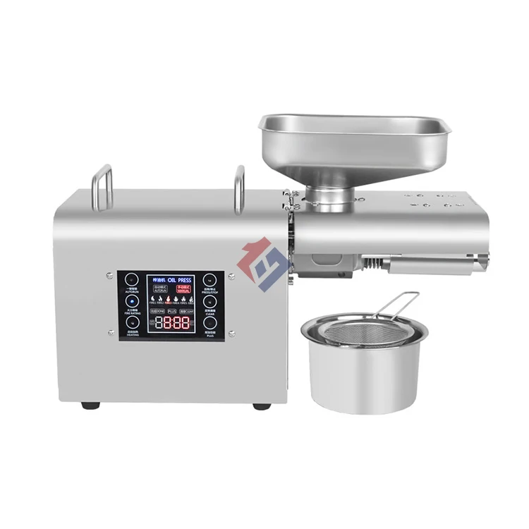 Home use fully automatic mini oil pressing machine for sun flower seeds