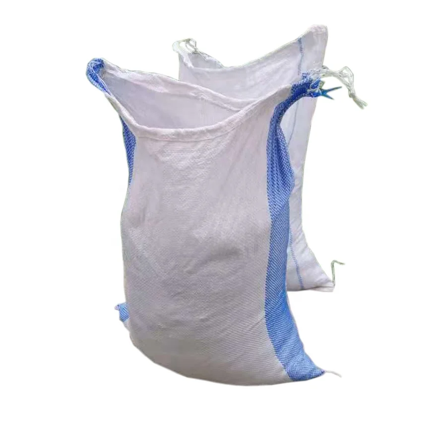 
China White Pp Woven Sack Bag For Rice Flour Packaging Sacks Bags 