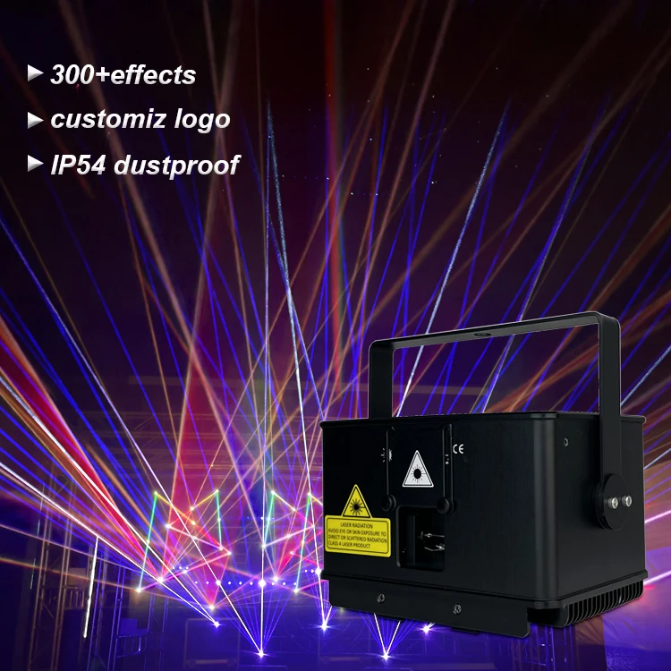 Best Effect Sky 3d Animation Disco Dj Stage Lights Rgb Laser Projector