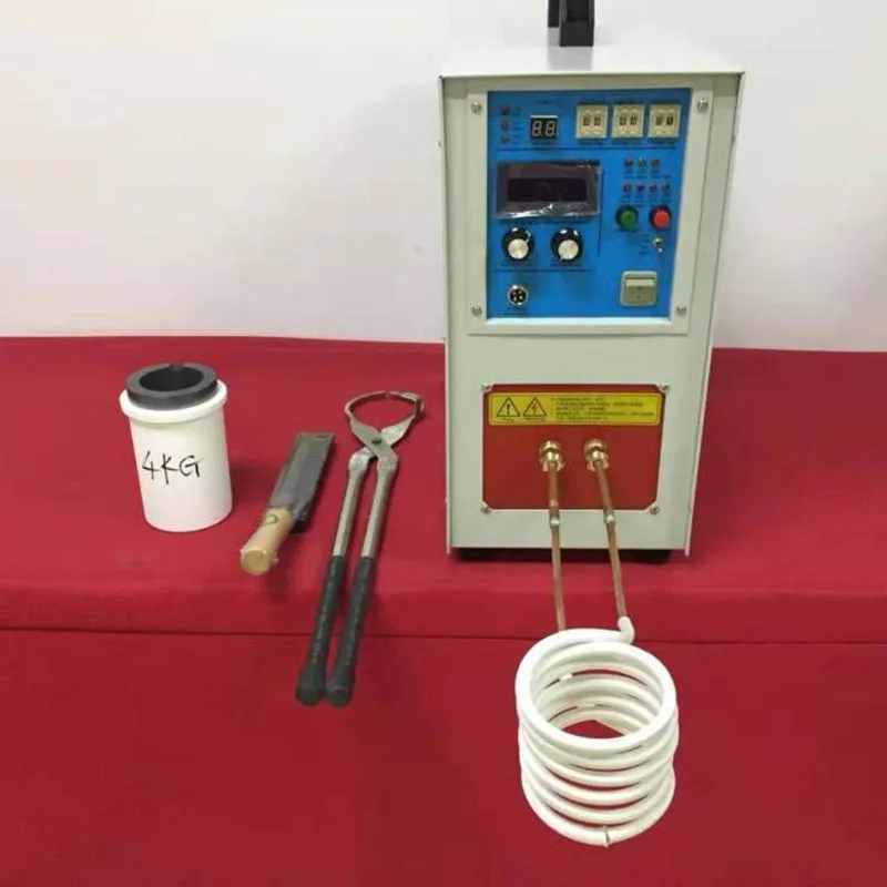 Small Scale 1-50kg each time Melting Furnace for gold smelting