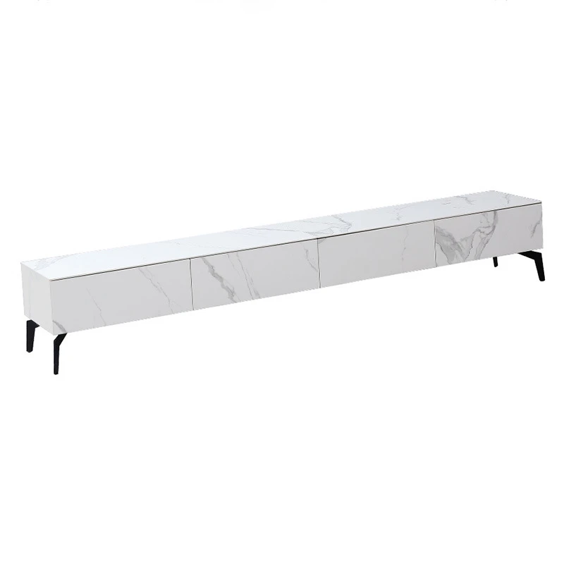 Modern Minimalist Italian Marble Rock Board TV Cabinet 0276