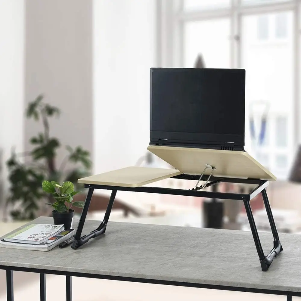 computer Adjustable Bed Tables Portable Laptop Desk with foldable Legs Breakfast Tray sofa tables notebook tray tables
