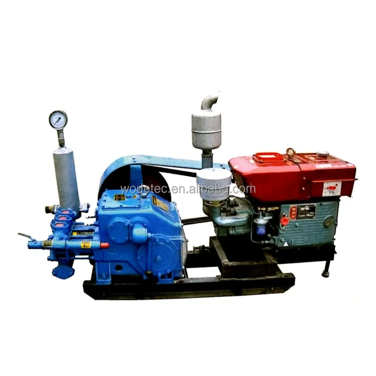 BW160/10 small double-acting reciprocating piston type mud pumps on sale mud pump for oil and gas drilling