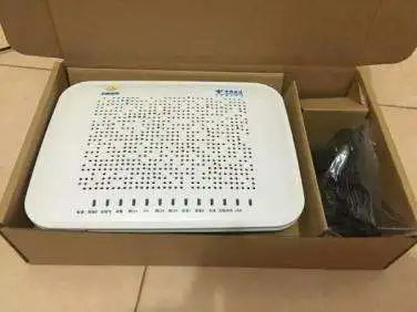  Прочный используемый ZTE F460 1GE 2 Кастрюли ITV WIFI EPON ONU ONT FTTH модем с английской