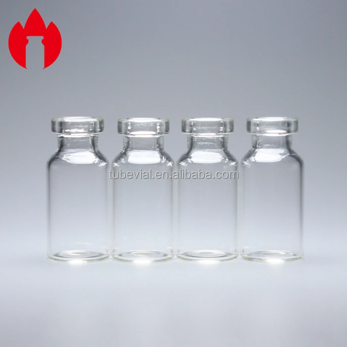 2R Transparent Type I Injection Pharmacy Single Dose Glass Vial