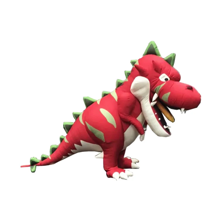 Advertising Custom Inflatables Products Costume Suit cartoon Animal Moving Walking Inflatable Dragon Dinosaur