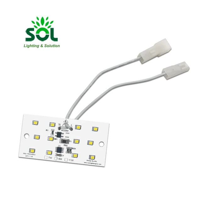  Детали холодильника SMD 2835 7 Вт Светодиодный модуль освещения для
