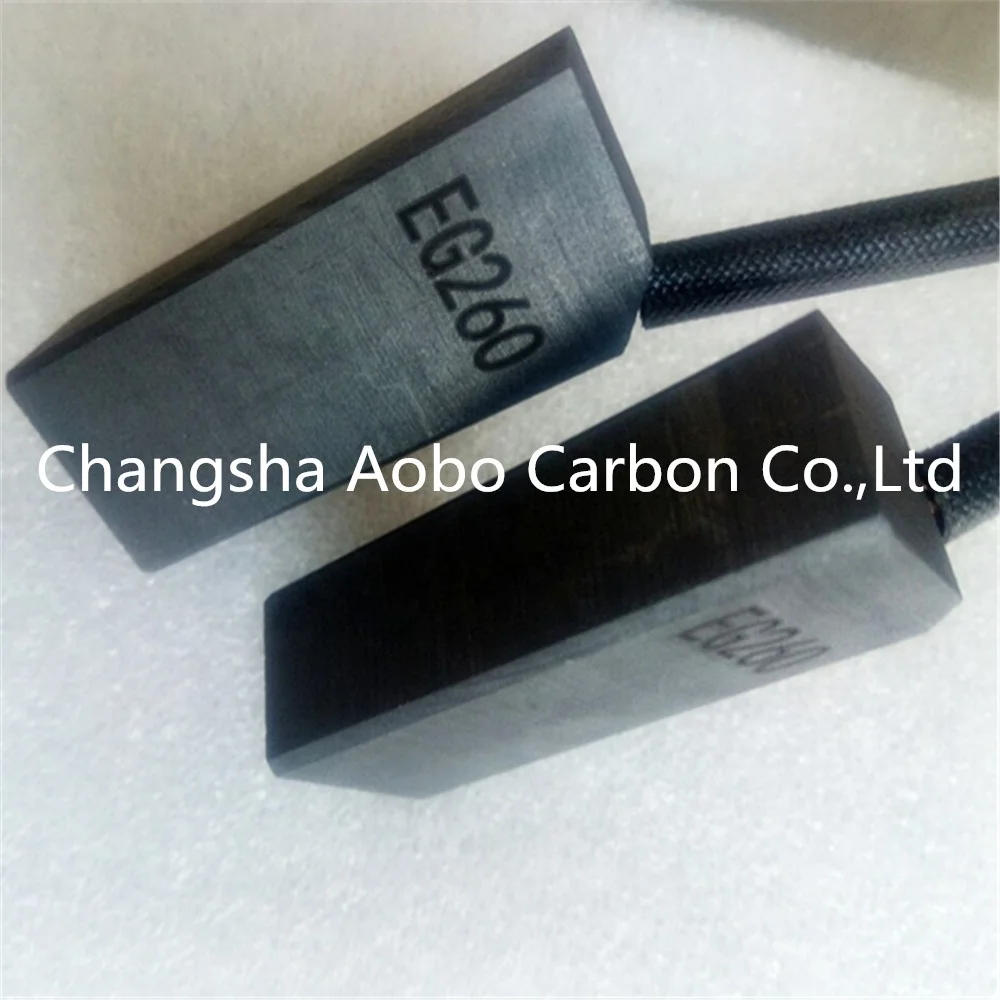 make customized design Electro-graphite carbon brush EG365  for motor