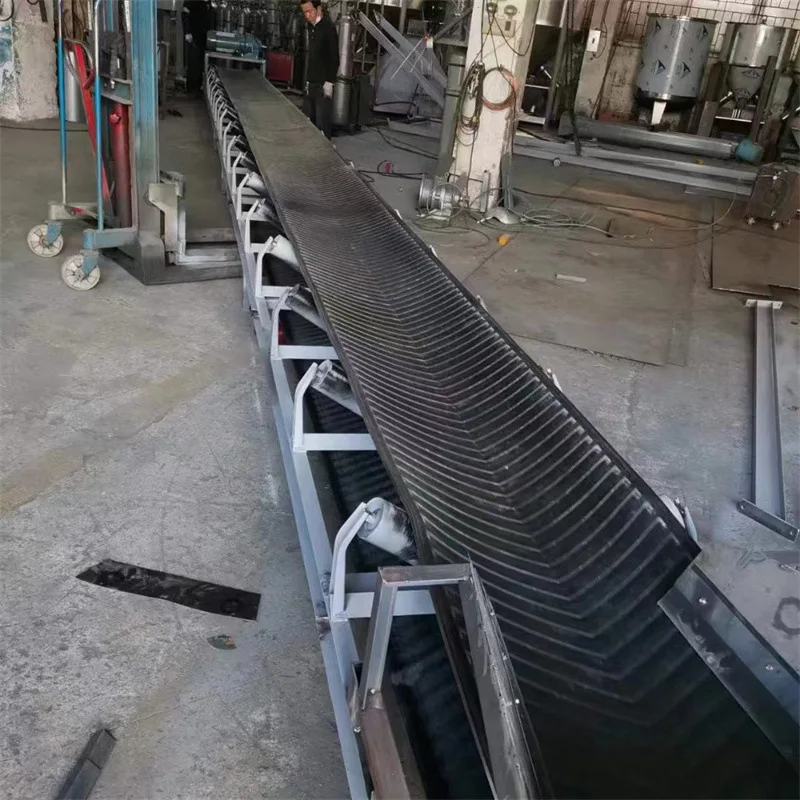 Large factories direct belt conveyor used for grain transport in stone crusher factories