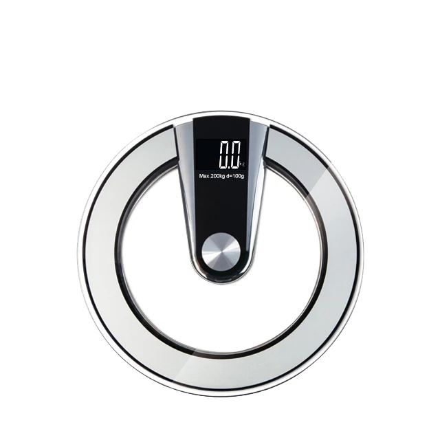 200 кг 440LB heavy duty из закаленного стекла человека весы тренажерный зал отель расчитывающие долю