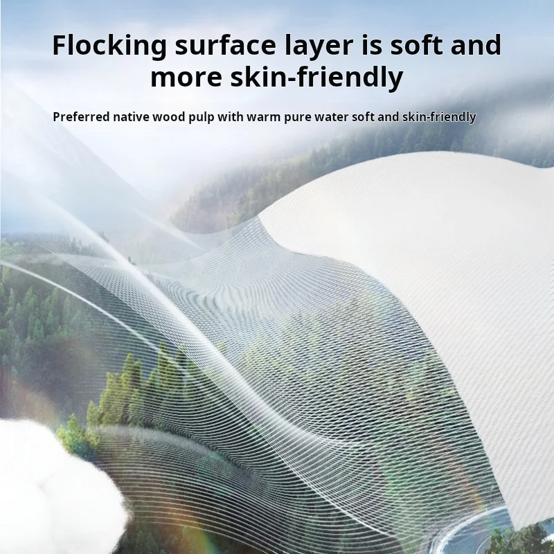 Fabric Fibers Wet Toilet Paper Water Soluble With Daily Life Cleaning