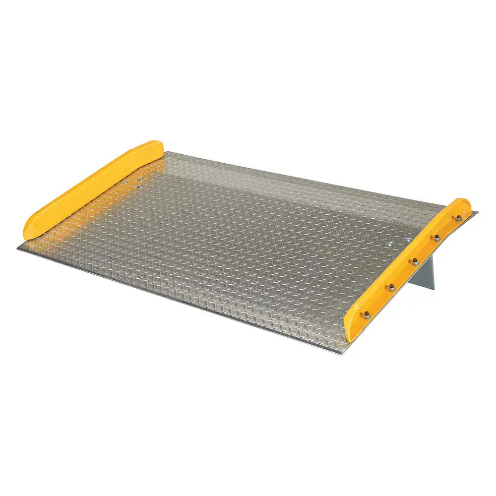 
Wholesale heavy duty aluminum dock plate With Steel Curb 