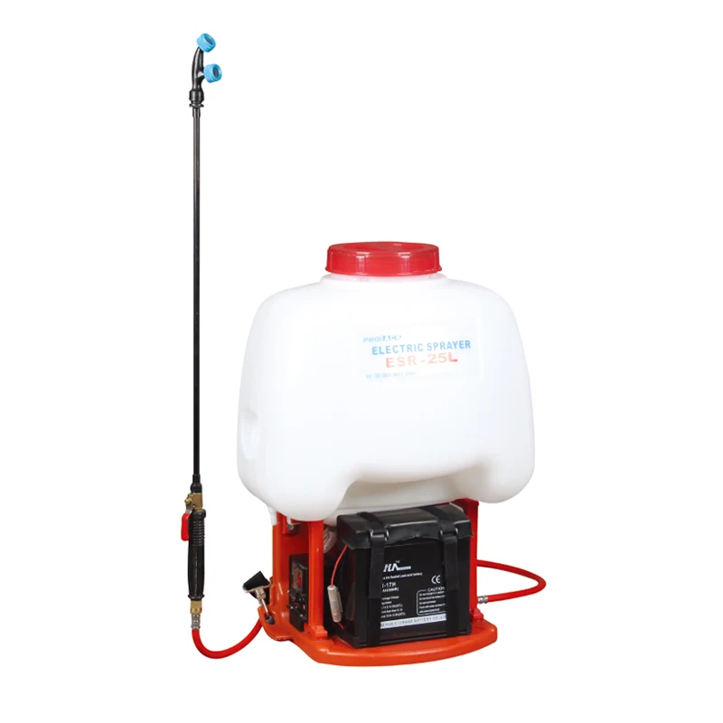 12v 25Liter Rechargeable Airless paint Electric Backpack Sprayer
