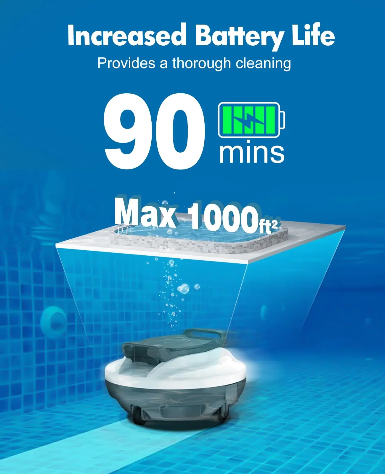 Swimming Pool Vacuum Cleaning Robotic Automatic Cordless Pool Robot pool robot Cleaner