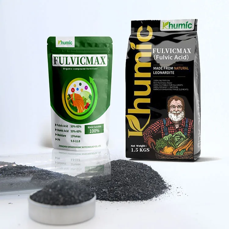 Усиленный Биостимулятор фабрика humic fulvic высококачественный натуральный порошок