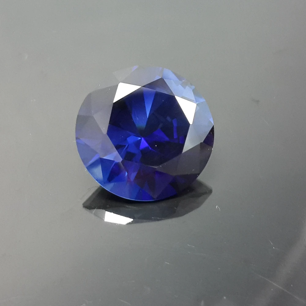 Loose Stone Excellent Rough Diamond Uncut 34# blue rough sapphire
