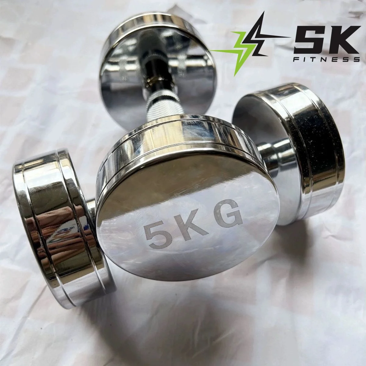 SK Wholesale Weightlifting Chromed Barbell Steel Weight Plates For Gym steel weight stack plates for gym