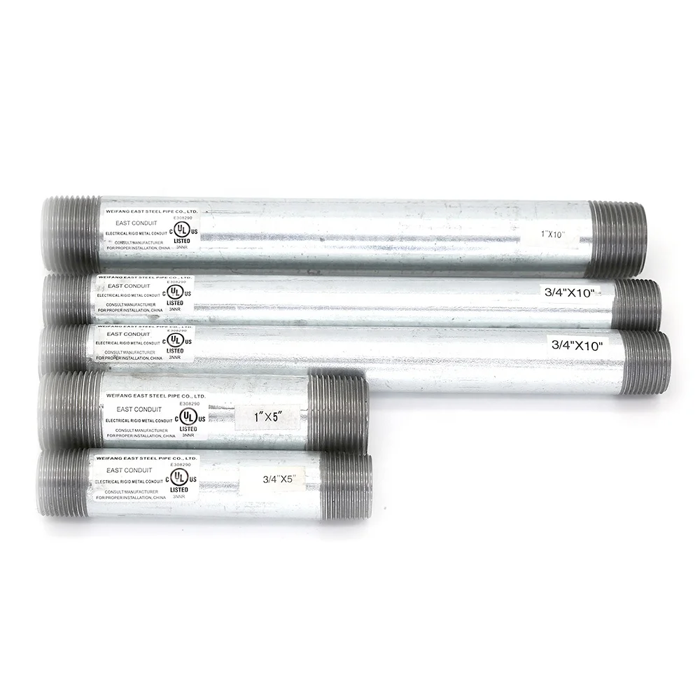 manufacture of hot dip galvanized electrical steel pipe 2 inch rigid conduit supplies