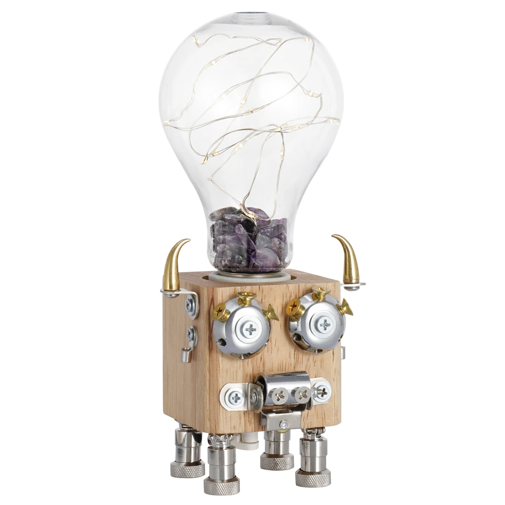 Hobby Model Kits to Build, Taurus Metal Model with LED String Lights-Model Metal DIY for Adults and Kids gifts
