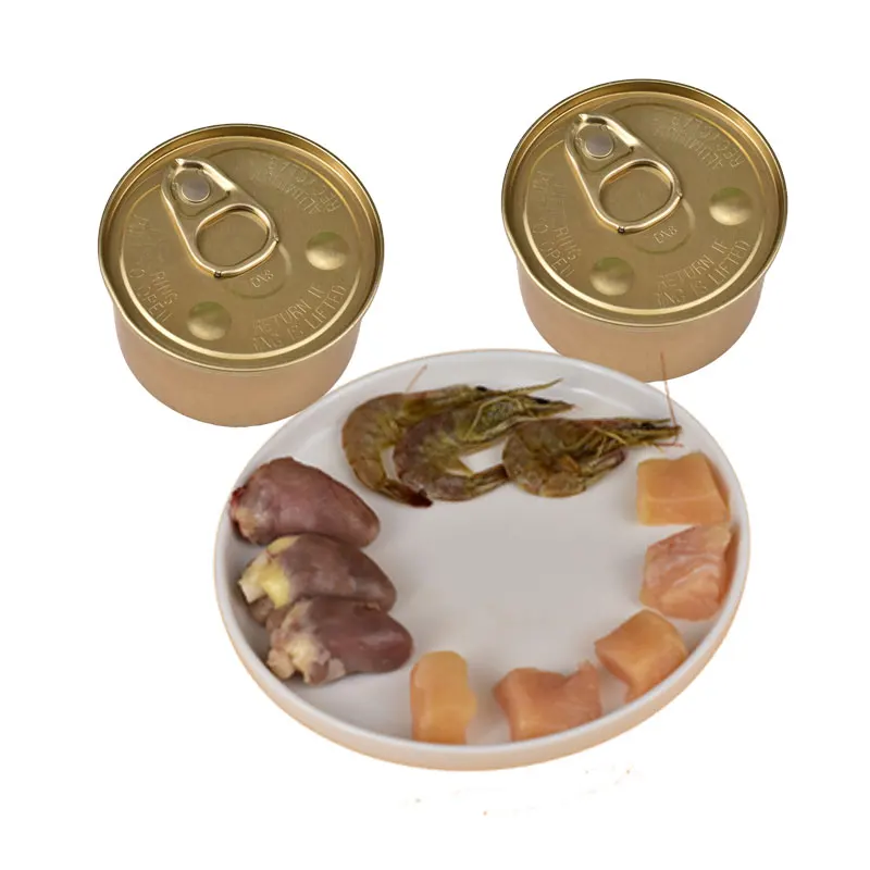 Лосось испанская скумбрия курица OEM/ODM pet консервированный влажный корм для собак и кошек чистое мясо без добавок