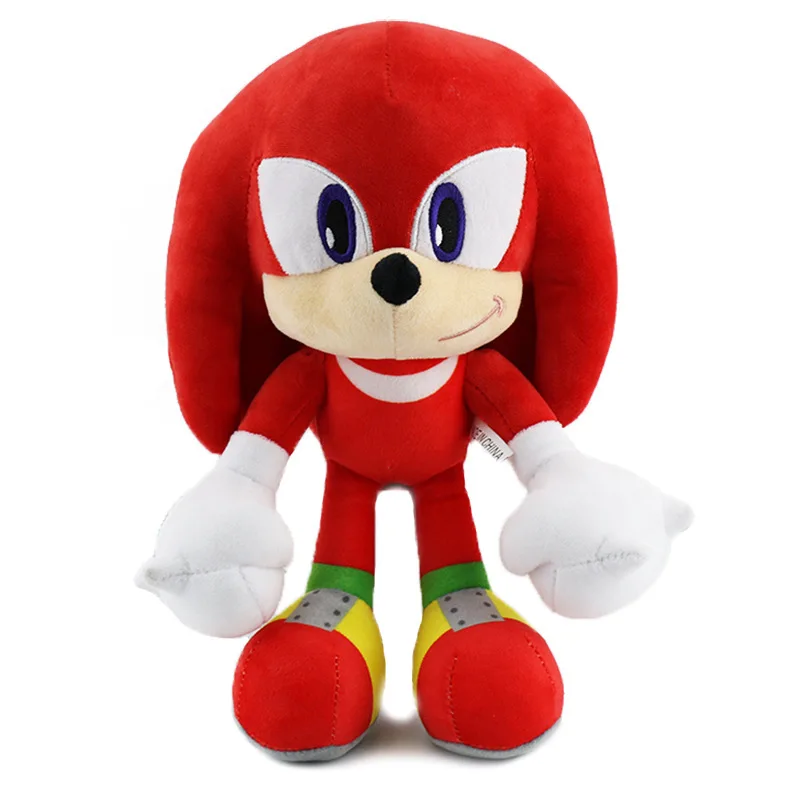 Manufacturers wholesale 50 styles of hedgehog Sonic plush toys cartoon games movie peripheral dolls backpack gifts for children