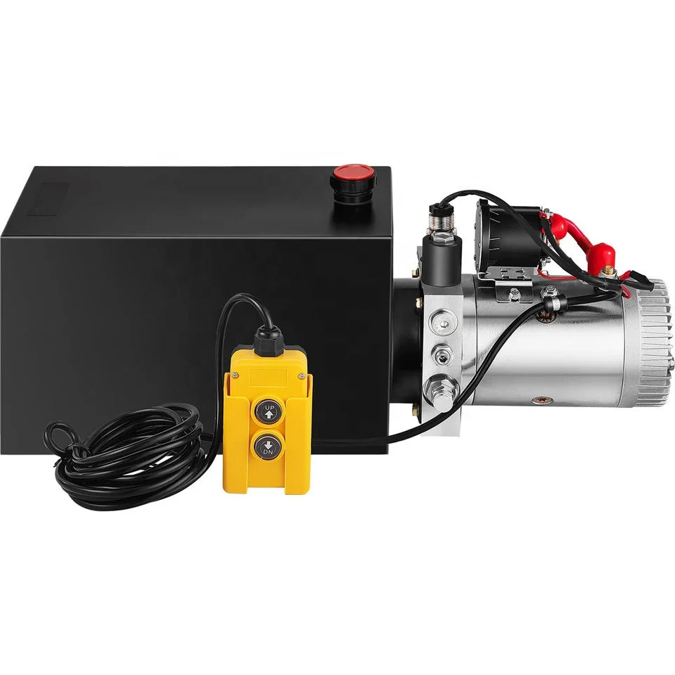 12v DC Automobile Tail Gate Dual Action Hydraulic Power Unit Manufacturer