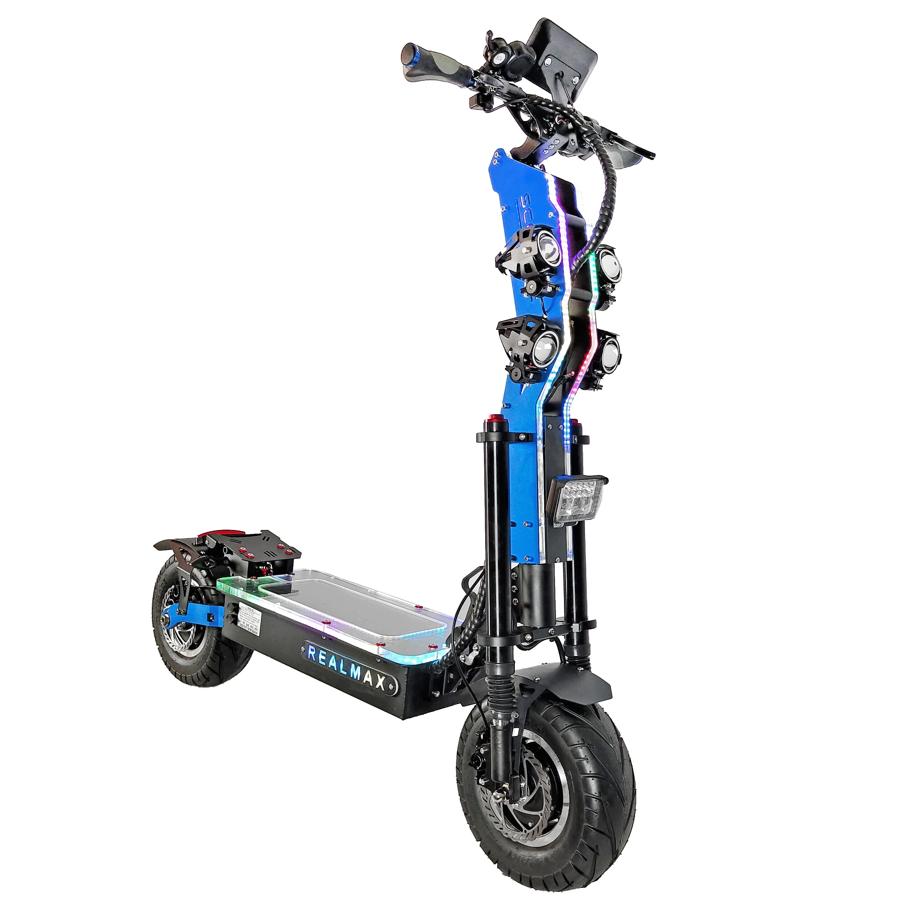 
REALMAX SN 13 Plus Fast Powerful 60V 72V 8000W 10000w Fat Tire Electric Scooter With Seat 