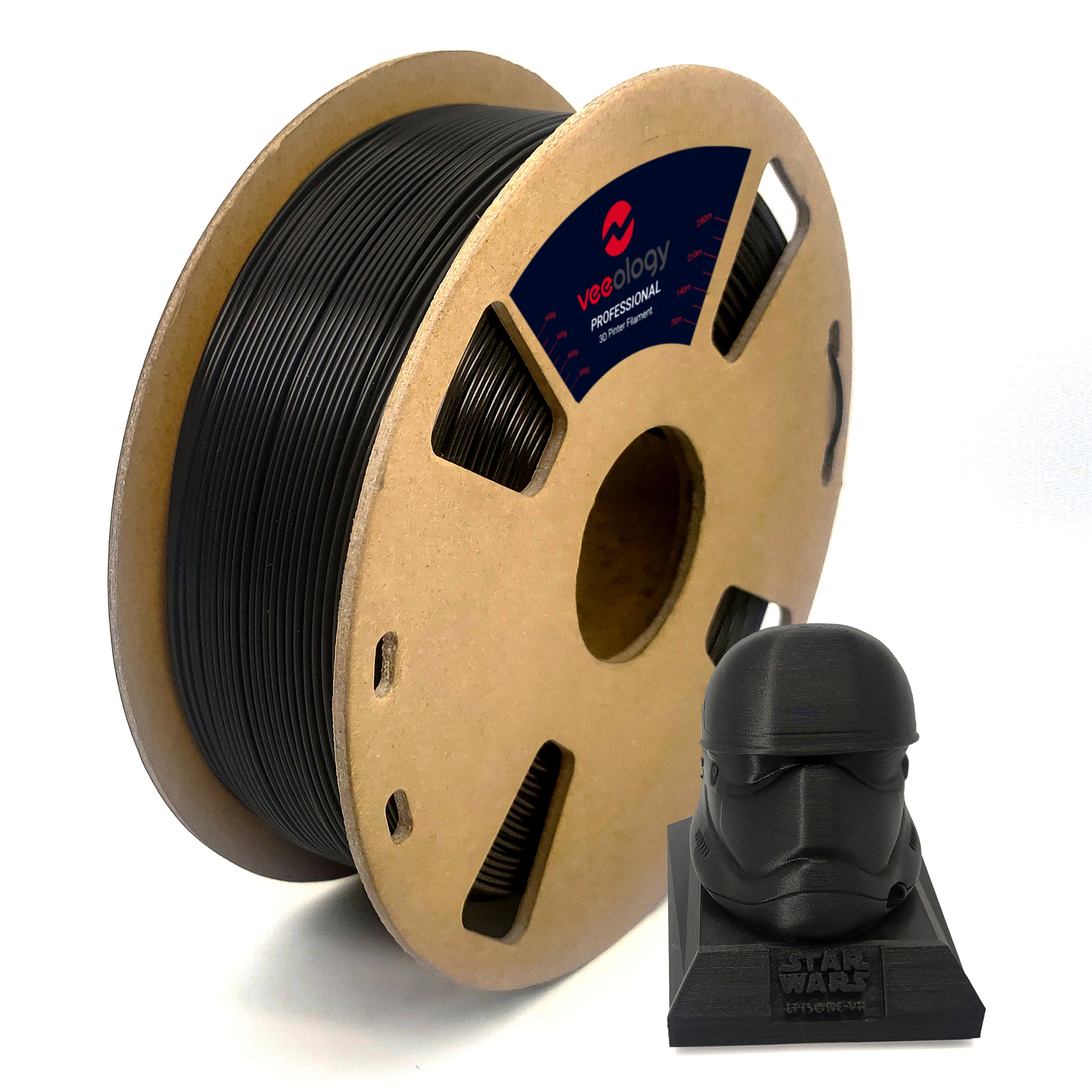Veeology 3D Filament Cardboard Spool 1.75mm/2.85mm 1kg/3kg/5kg PLA/ABS/PETG/SILK PLA/NYLON 3D Printer Filament