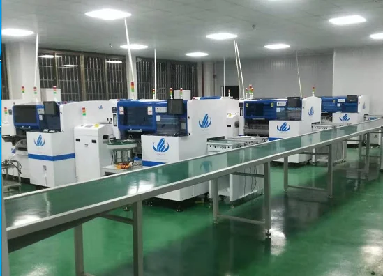 HT-F7S SMD mounting machine /smt pick and place machine for led light production line