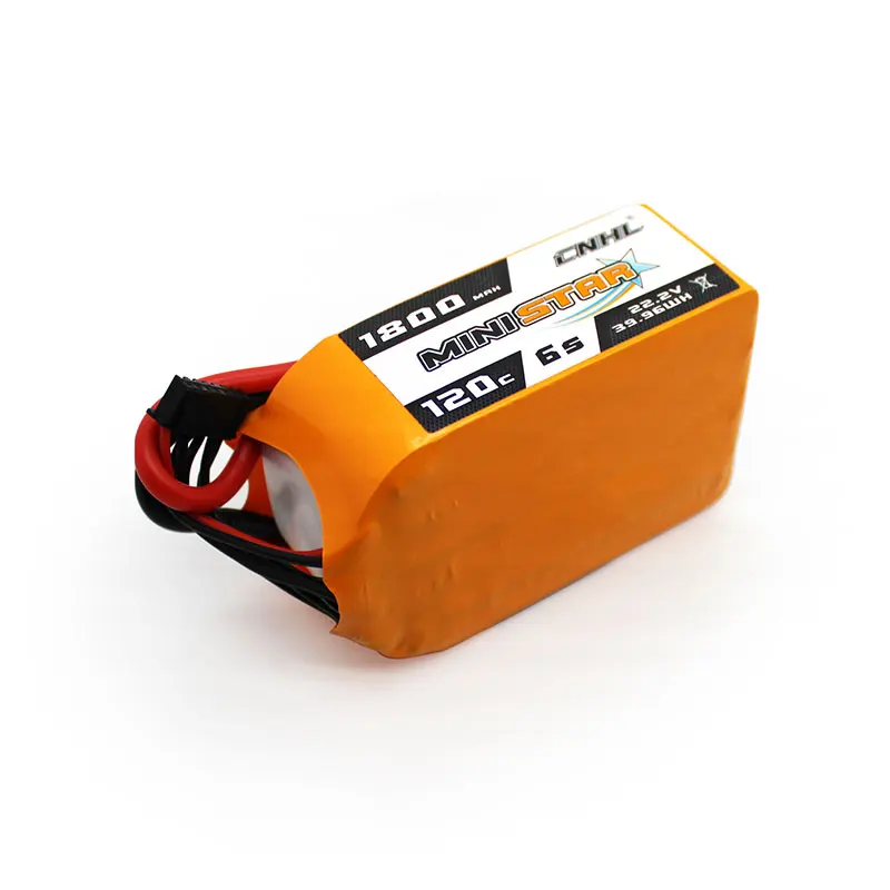 1800mAh 22.2V 6S 120C(Max 240C) CNHL MiniStar Lipo  Lipo Battery Pack with XT60 Plug For FPV