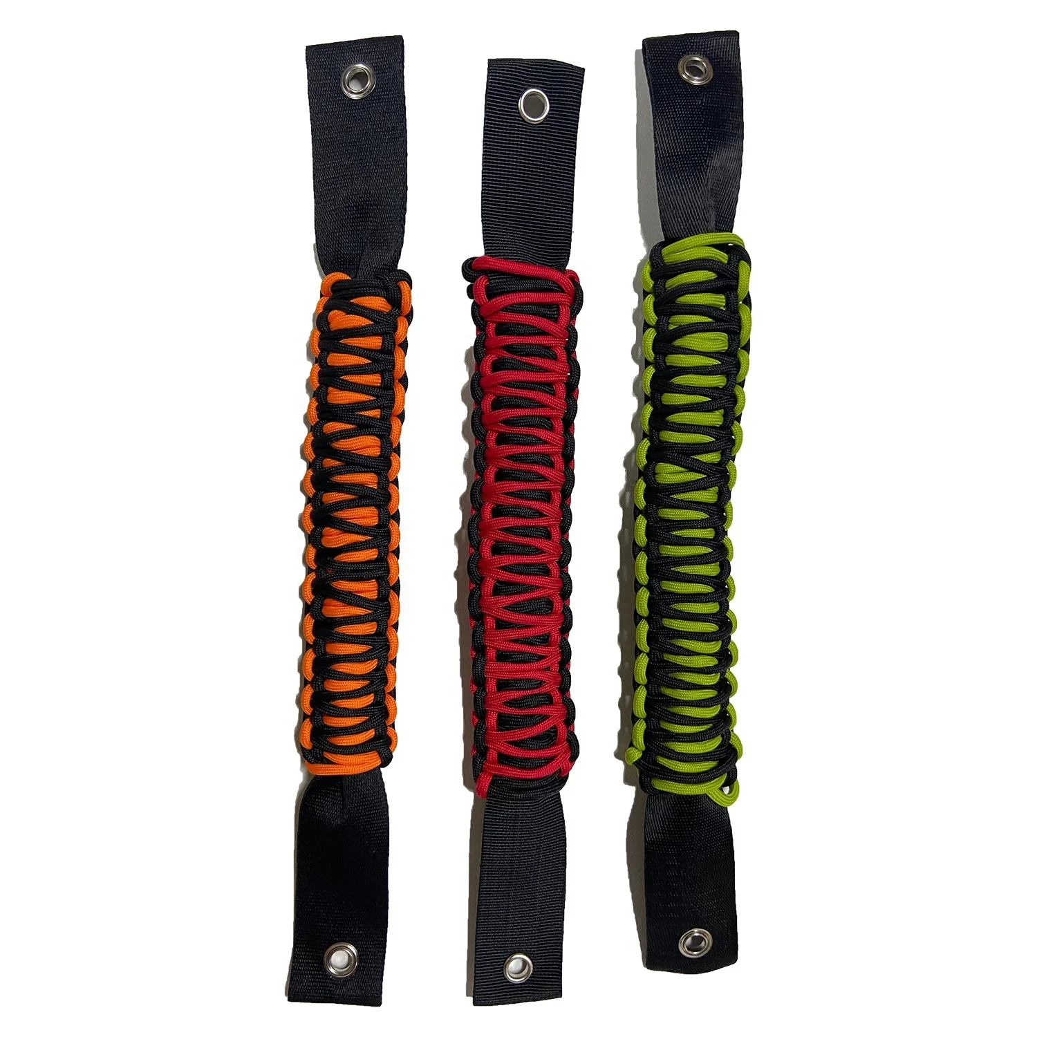 Archaic Accessories New Design Off-road Roof Armrest Braided Belt Handle Roll Bar Grab Handles For Ford Bronco 4-door 2021