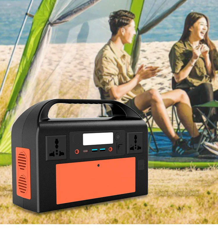 Inverter Portable power supply 300W emergency lighting energy storage power supply 110V mobile outdoor power supply US