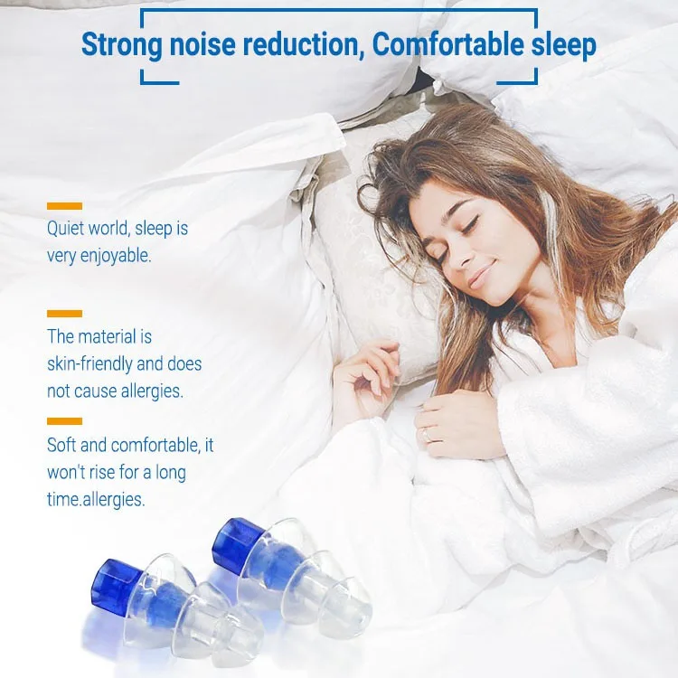 Hearing Protection Silicone Fidelity Earplugs for Concerts Musicians with Filter Live Show Ear Plugs